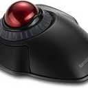 Kensington Orbit Wireless Trackball with Scroll Ring - Black-Red (K70990WW)