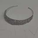 Bridal Headbands Adorned with Shimmering Crystals, Exquisite Floral Details Headpieces,Ideal Jewelry for the Elegant and Stylish 