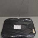 BAGSMART Toiletry Bag Travel Bag with Hanging Hook, Water-resistant Makeup Cosmetic Bag Travel Organizer for Accessories, Shampoo, Full-size Container, Toiletries (Black, Medium)