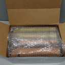 Ziliny 4 Pack Boho Wood Hanging Planters - Indoor Wall Decor Plant Holders for Modern Farmhouse Living Room Bedroom Rainbow Decor (Mixed Colors)