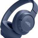 JBL Tune 720BT - Wireless Over-Ear Headphones with JBL Pure Bass Sound, Bluetooth 5.3, Up to 76H Battery Life and Speed Charge, Lightweight, Comfortable and Foldable Design (Blue)