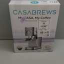 CASABREWS CM5418 Espresso Machine 20 Bar, Compact Espresso Maker with Steam Milk Frother, Stainless Steel Coffee Machine with 34oz Removable Water Tank for Cappuccino, Gift for Women or Men, Silver