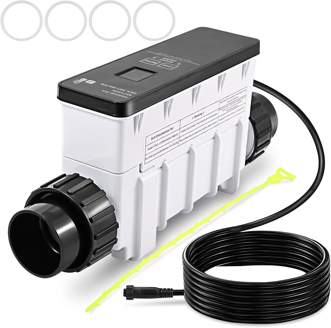 EC-520554 IC20 Salt Cell Chlorine Generator Replacement for Pentair for IntelliChlor IC20 Salt Cell Systems UP to 20,000 Gallons