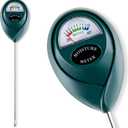 Soil Moisture Meter for House Plants, Plant Water Meter,Plant Moisture Meter for House Plants and Outdoor Plants, No Batteries Required (Green)