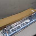 Commercial Mop,Masthome 42" Heavy Duty Dust Mop with Stainless Steel Handle,Large Industrial Mops for Floor Cleaning with 1 Cotton & 1 Microfiber Pad,Wet & Dry Large Mops for Home,Garage,School,Mall (Large-blue White)