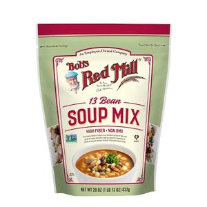 Bob's Red Mill 13 Bean Soup Mix, 29oz (Pack of 1) - Non GMO, Vegan, Kosher