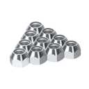 1/2-20 Lug Nuts for Trailer, Open End Acorn Lug Nuts for 1/2" Wheel Lug Studs On Boat Trailer Tires RV Truck Tire Bolt Golf Cart, 10 PCS Zinc Plated Heat Treatment Wheel Nut, OEM Updated Anti Rust