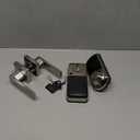 Veise VE07-L Fingerprint Smart Locks for Front Door with Zinc Alloy Handle Set, App Control, Keyless Entry, Electronic Digital Keypad Deadbolt, Auto Lock, Waterproof, Easy to Install, Satin Nickel