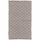Diamond Collection 22 x 60 Inch Ivory Runner Accent Rug