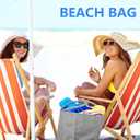 BAPHITY Large Canvas Tote Bag for Women With Pockets,Shoulder Bag Everyday Handbags for Work, Travel Essentials Carry On Bag