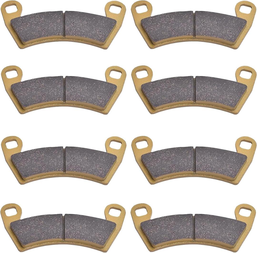 Brake Pads for Polaris RZR XP 1000 EPS 2014 2015 2016 2017 2018 2019 2020 2021 2022, for Ranger 700 800 570 Crew, OEM# 2205949 2203747, Ceramics Front and Rear Set