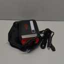 R8 Tire Inflator Portable Air Compressor, DC 12V Air Compressor Portable with Large Dual Digital Screen, 3X Faster Inflation Air Pump for Car, Bike, Ball, Motor (Red)