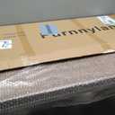 3 Panel Room Divider Short Folding Screen Divider,Double Sided Bamboo Divider Screen for Room Separation,Brown,47.2" H x 46.1" W