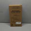 2 Pack Multi-Purpose Pull-Out Storage Organizers, Under Sink Organizers and Storage for Bathroom & Kitchen, Under Cabinet Organizers and storage, 14.8 Inch, Black