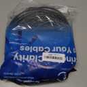 Cat 6 Ethernet Cable 75 ft, 10Gbps High Speed Ethernet Cable, Internet Cable Outdoor&Indoor, Rj45 Cat6 Cable Long Ethernet Cable for Computer, Router, Modem, PS4/5, Xbox, Gaming- Black