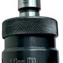 Keyless Drill Chuck MT2 Morse Taper Mount, 1/32"-1/2" (1mm-13mm) for Portable Drills, Bench Drills, Milling Machines, Lathes, Etc.