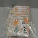 MYSKY HOME Floral Boho Linen Curtains 84 inch Long 2 Panels Set Farmhouse Vintage Orange Printed Semi Sheer Light Filtering Spring Window Drapes With Tassels Back Tab for Living Room Bedroom, W50 inch