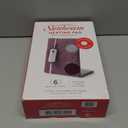 Sunbeam XL Back Neck and Shoulder Heat Therapy 12 x 24 with Auto Shut Off 6 Settings Machine-Washable Comfortable Microplush Fabric - Burgundy