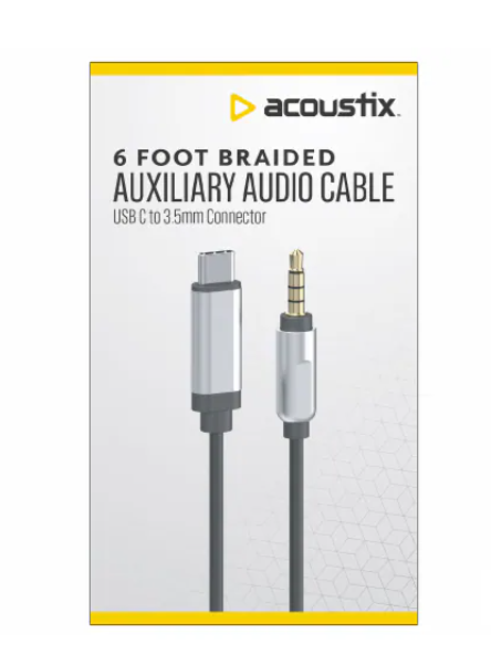 ACX 6FT UCB C TO 3.5MM CABLE