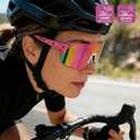 Sports Polarized Sunglasses, UV 400 Protection Sun Glasses Women, Mens Glasses for Cycling Biking Running