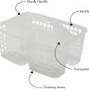 Bath Bliss 2 in 1 Portable, Bathroom Shower Caddy for Shampoo, Conditioner, Soap, and Cosmetics, in Bath Tote