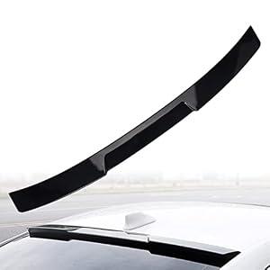 Glossy Black Rear Window Top Roof Spoiler Visor Wing, Fit for Honda Accord 2018 2019 2020 2021 2022 4 Door Sedan, Sporty Look Painted ABS Plastic Material Automotive Parts