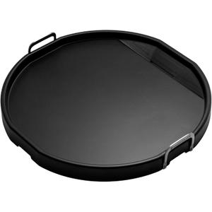 Kamado Joe Karbon Steel Pre-Seasoned Carbon Steel Non-Stick Flat-Top Griddle with Stainless Steel Handles for Big Joe 24-inch Charcoal Grill and Smokers, Model KJ15094622