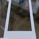 PetSafe Sliding Glass Pet Door - No-Cut DIY Install Doggy Door for Renters - Aluminum Frame - Adjustable Height 91 7/16" to 96" - Ideal for Large Dogs Up to 130 lb - White