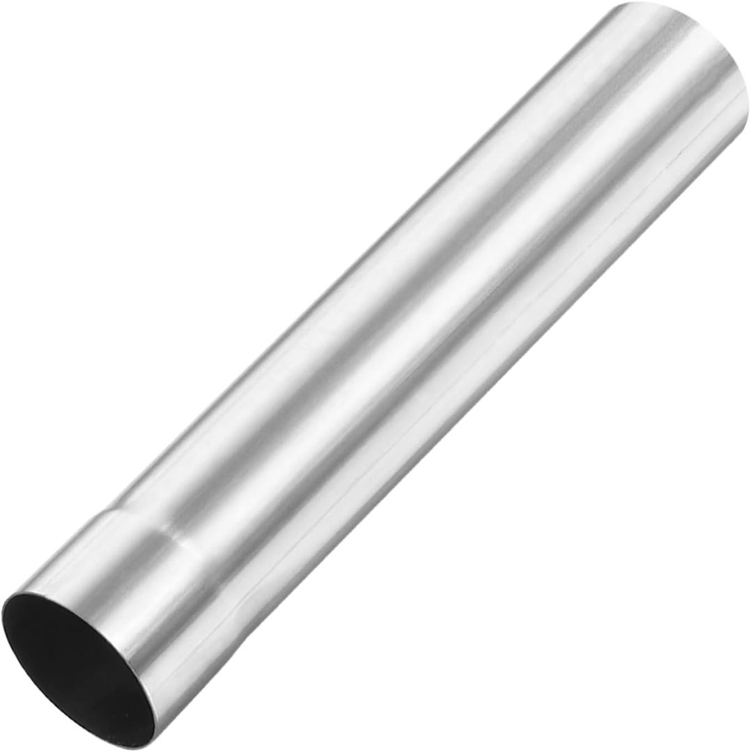 A-KARCK Straight Exhaust Pipe 2" OD, Stainless Steel 18" Long Mandrel Exhaust Tube