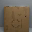 Gold Vanity Mirror, 18 Inch Lighted Makeup Mirror with Smart Touch 3 Colors Dimmable, Tabletop, 360 Rotation