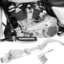 Chrome Inner Primary Covers Trim for Harley Touring, Electra Glide, Road King, Road Glide, Street Glide, Freewheeler, Ultra Limited 2017-2025