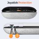 COOWPS Ultra Hard Switch 2 Case for Nintendo Switch 2 2025, Odorless Felt Military Grade Protection, Soft Lining Carrying Case with 8 Game Card Slots