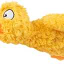 Best Pet Supplies Interactive Squeaky Dog Chew Toy, Ideal Dog Toys for Chewers, Small, Medium & Large Dogs, and Fetch Lovers - Ducky Doodle (Yellow), Large