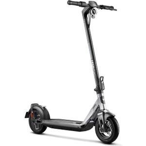 NIU KQi Air Electric Scooter for Adults, Carbon Fiber Ultra Light, Turn Signals, 31 Miles Long Range, 20MPH, Foldable, 9.5in Tubeless Fat Tires, UL-2271 Certified, Portable Commuter Scooter