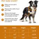 Dog Door for Sliding Glass Door, Adjustable Height 75 3/5" to 80" Sliding Door Pet Door Insert with Screen Design, Suitable for Large Dogs Up to 75 lbs, 