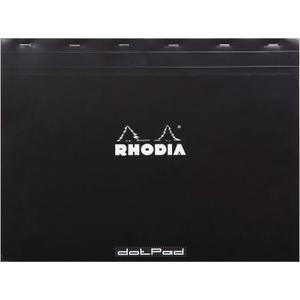 Rhodia Notepad, No38 A3+, Dot - Black, RD-38559 (16 1/2" x 12 1/2")