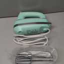 Hamilton Beach Vintage-Style 5-Speed Electric Hand Mixer, Powerful 1.3 Amp DC Motor for Effortless Mixing & Consistent Speed in Thick Ingredients, Slow Start, Beaters and Whisk, Green (62601N)