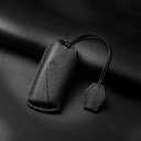 Jayanes Genuine Leather Key Fob Cover Compatible with BMW 2023 2024 2025 New 7 Series 740i 760i X1 X7 XM IX I7 2024 2025 X5 X6, Key Fob Case with Keychain & Lanyard for BMW Key Fob (4 Buttons, Black)