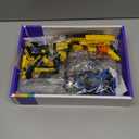 5 in 1 STEM Robot Toy Building Kit, 452 PCS Blocks App & Remote Control Engineering Toys Robotics for Kids Ages 8-12, RC Bulldozer Erector Sets for Boys Girls 6 7 9 10 11 13 14+ Birthday Gifts