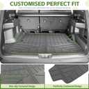 Trunk Mat for 2025 2026 Toyota 4Runner 5 Seats Gas, Rear Cargo Mat All Weather TPE Protector Trunk Liner Accessories(Not for Hybrid EV/i-Force MAX)