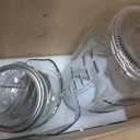 64 oz Mason Jar Wide Mouth,3 Pack Large Half Gallon Mason Jars with Airtight Lid,Big Glass Jars for Canning,Pickling,Fermenting,Storing