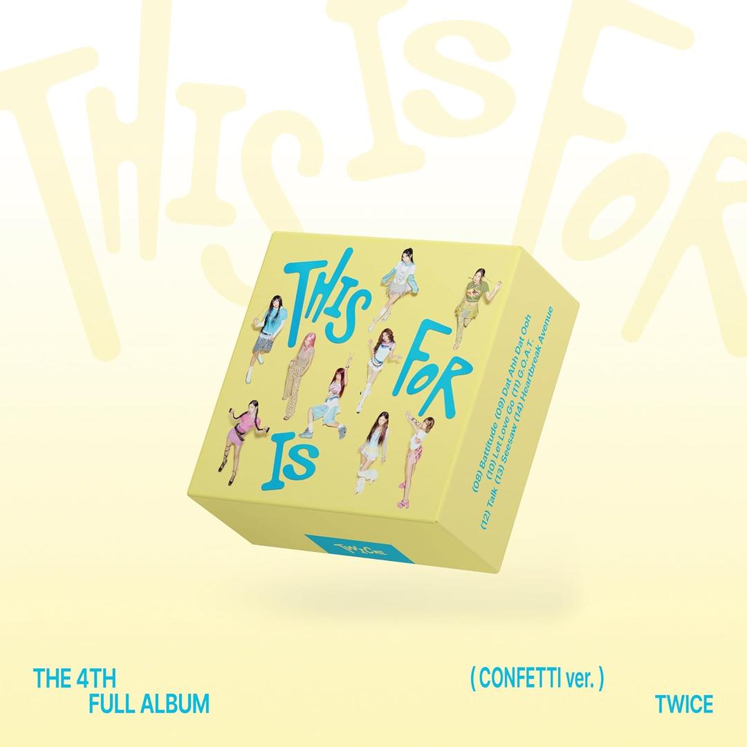 TWICE 4th Album THIS IS FOR CONFETTI ver.