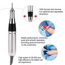 Professional Electric Nail Art Drill Pen Manicure Machine Nail Files Handpiece Nail Drill Pen Replacement Nail Grinding Machine Accessory(01)