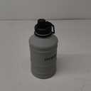 HYDRATE 74 Oz Stainless Steel Water Bottle - BPA Free Metal Water Bottle for Gym, Exercise - Water Jug with Convenient Nylon Carrying Strap and Leak-Proof Screw Cap Water Bottles for Men, Women, Adult (Nardo Grey)