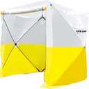 Pop Up Work Tent Instant Tool-Free Setup Portable Shelter for Outdoor Worksite, Construction, Gardening,Roadside Repairs,Emergency Shelter- Waterproof & UV Resistant Canopy 6ft x 6ft x 6.6ft