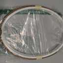 guofa 11'' Oval Embroidery Hoop for Cross Stitch, 2PCS Imitated Wood Pastic Hoops for Arts Hanging Decoration