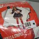 Morph Scary Clown Costume Womens Halloween Costumes For Womens Clown Costume Jester Halloween Outfit Women (Small)