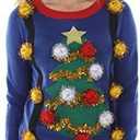 Tipsy Elves Women's Christmas Sweaters - Women's Ugly Christmas Sweaters - Embellished Winter Holiday Pullovers (S)