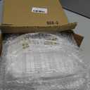 JOYZAN Acrylic Display Cases for Collectibles 2 Packs 4 Layer Adjustable Clear Figure Display Case with Magnetic Door Stackable Collectible Display Box with 3 Movable Plates Blind Box Case - Large