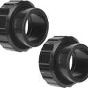 2 Pcs SP1500UNPAK2C Union Connection Kit, 1-1/2-inch Socket by 2-inch Slip Flush Union Connectors Pak Replacement, Compatible with Hayward Pumps/filters and Chlorine Feeders